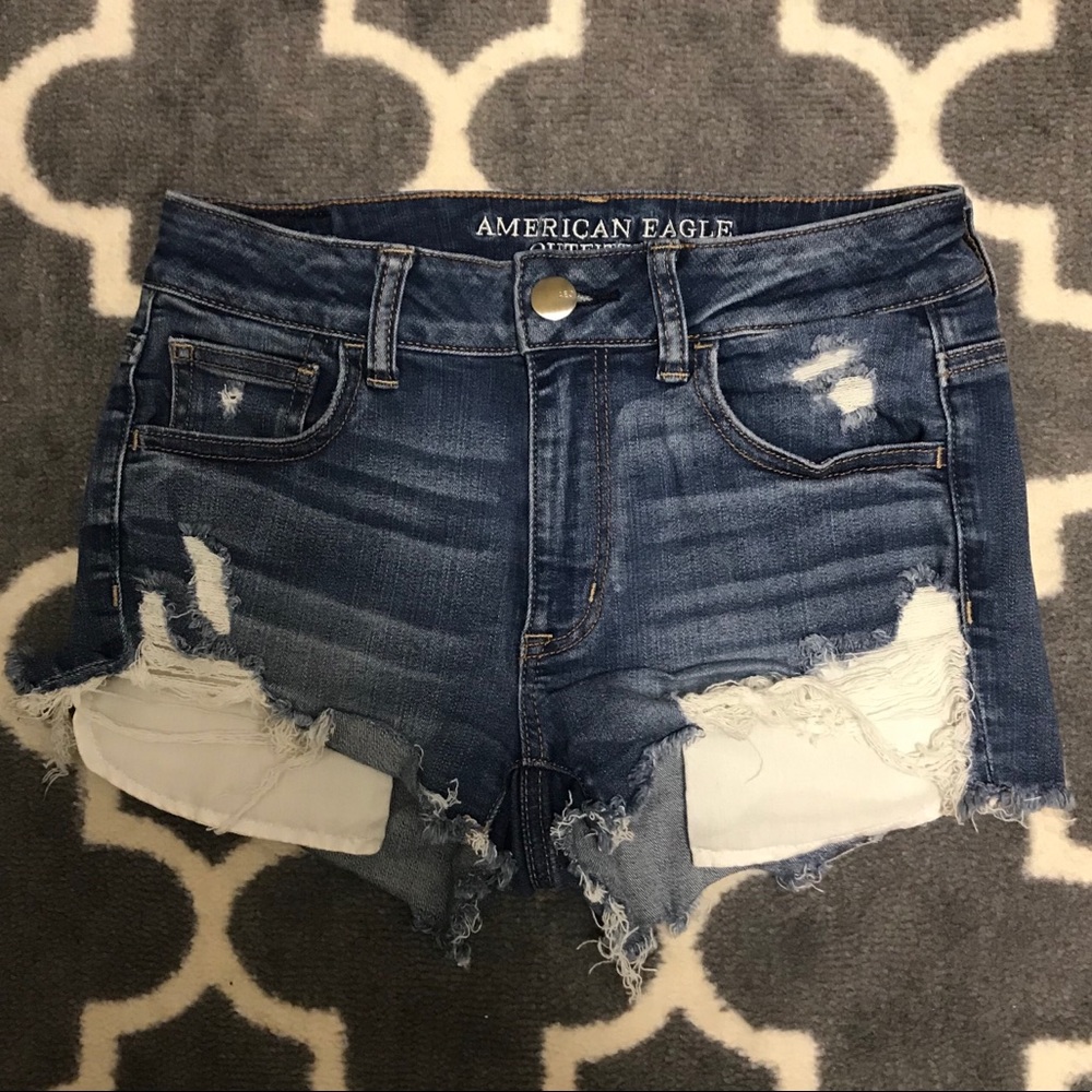 AE Hi-Rise Shortie Super Stretch Shorts - 4R